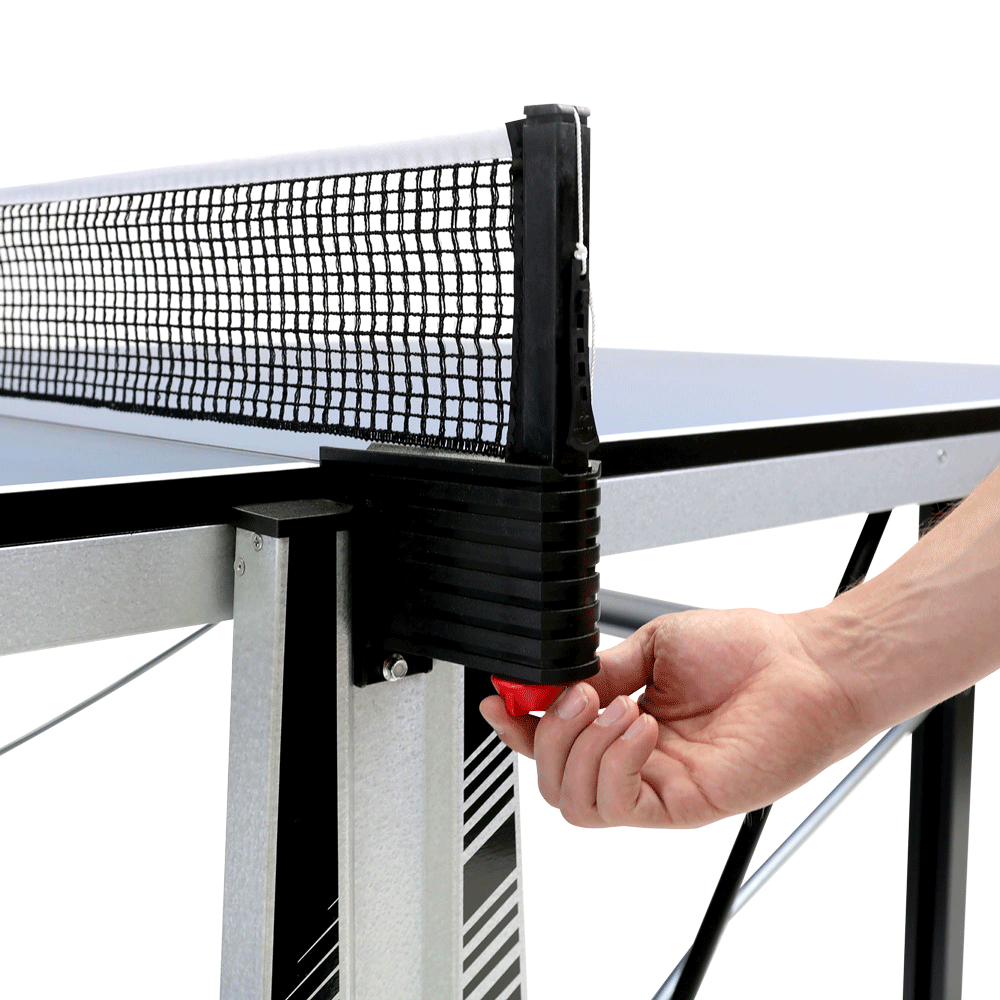 Filet De Ping Pong 1,83m Nylon Poly-Coton - Filet De Remplacement Noir Bord Blanc - Facile à Installer