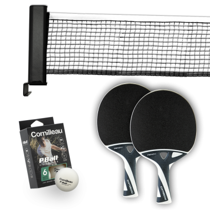 Table tennis set - black...