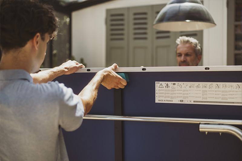 Locking System of the Cornilleau 300 Indoor Table